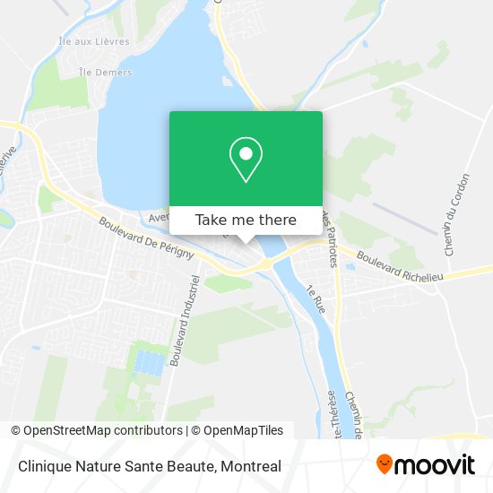 Clinique Nature Sante Beaute map