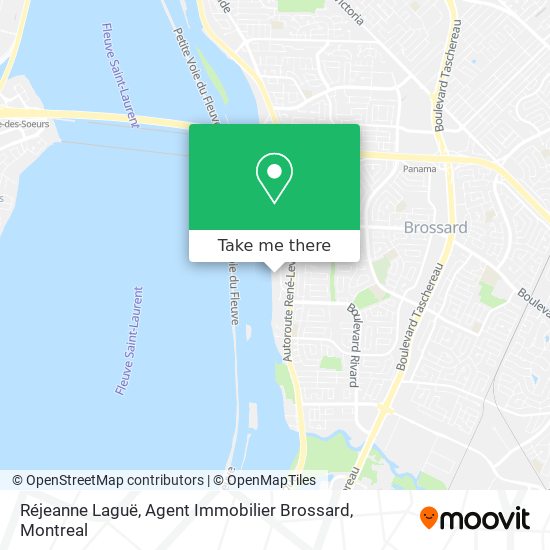 Réjeanne Laguë, Agent Immobilier Brossard map