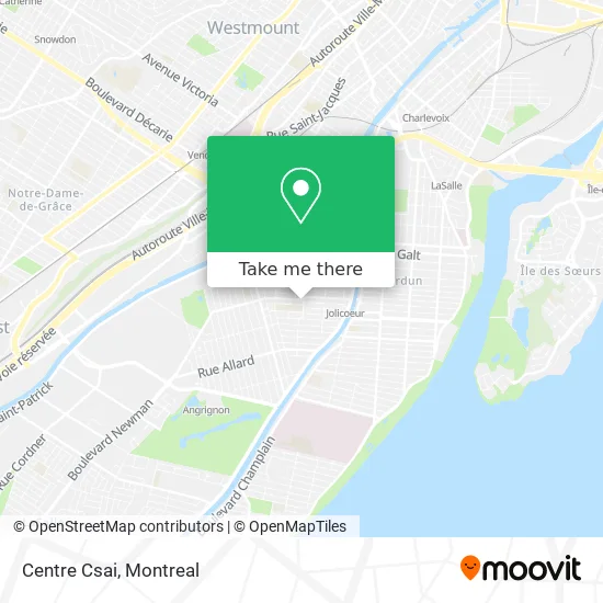 Centre Csai map
