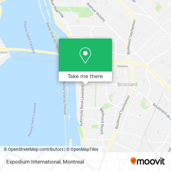 Expodium International map