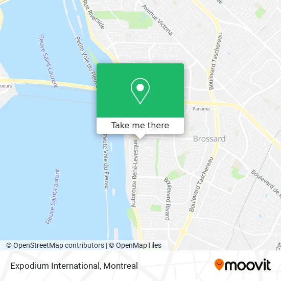 Expodium International map