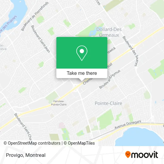 Provigo map