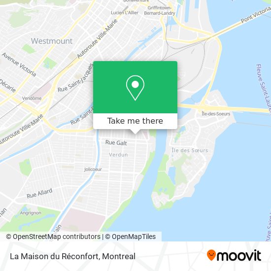 La Maison du Réconfort map