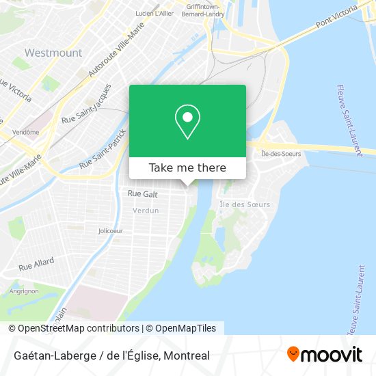 Gaétan-Laberge / de l'Église map