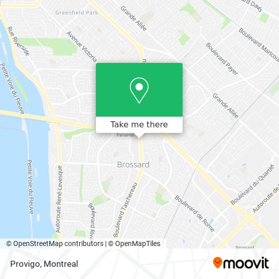 Provigo map