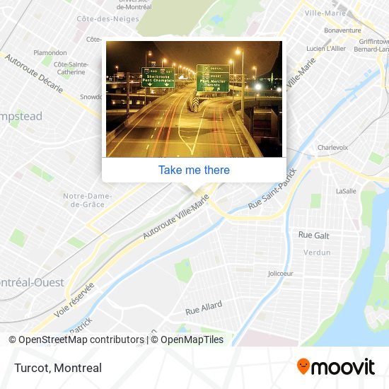 Turcot map