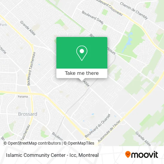 Islamic Community Center - Icc map