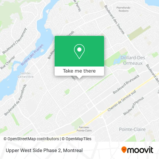 Upper West Side Phase 2 map