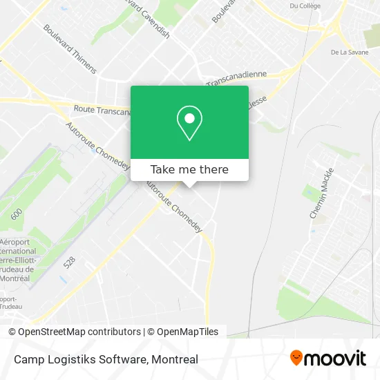 Camp Logistiks Software map
