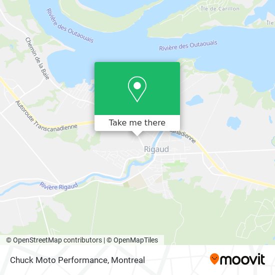 Chuck Moto Performance map