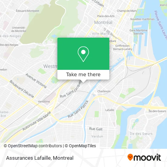 Assurances Lafaille map