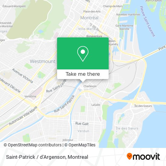 Saint-Patrick / d'Argenson map
