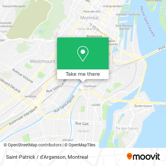 Saint-Patrick / d'Argenson map