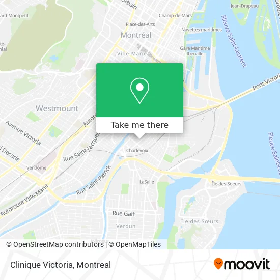 Clinique Victoria map