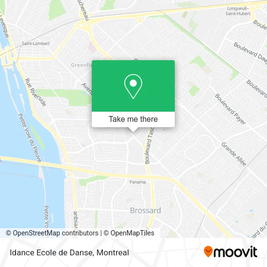 Idance Ecole de Danse map
