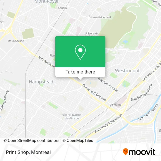 Print Shop map