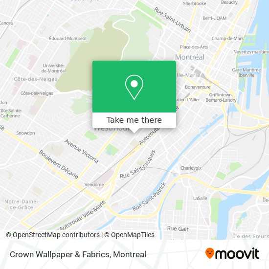 Crown Wallpaper & Fabrics map