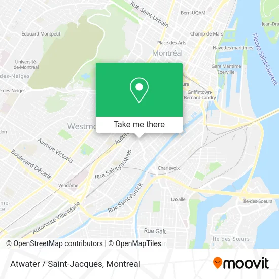 Atwater / Saint-Jacques map