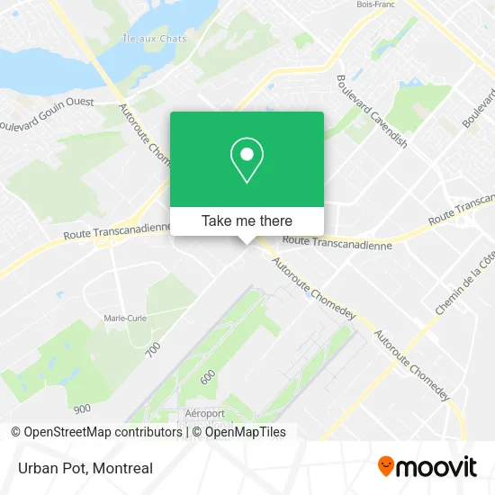 Urban Pot map