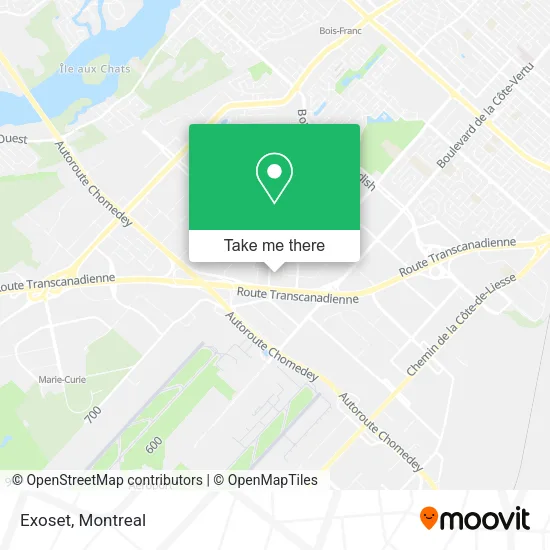 Exoset map
