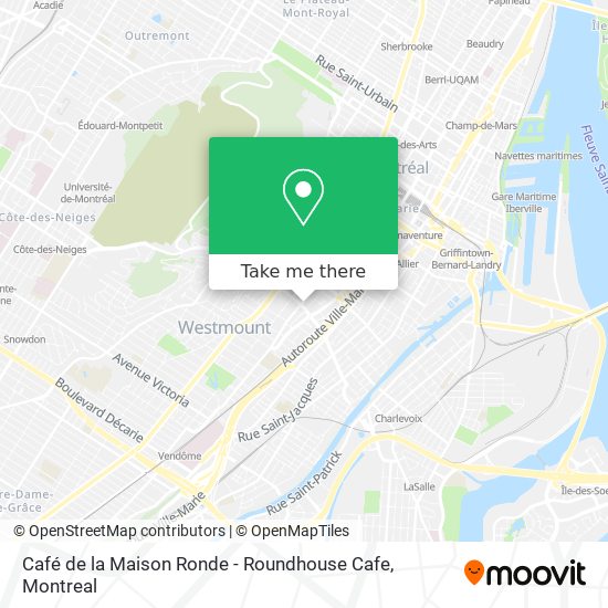Café de la Maison Ronde - Roundhouse Cafe map