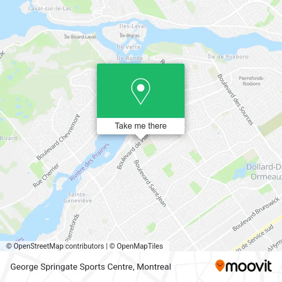 George Springate Sports Centre map