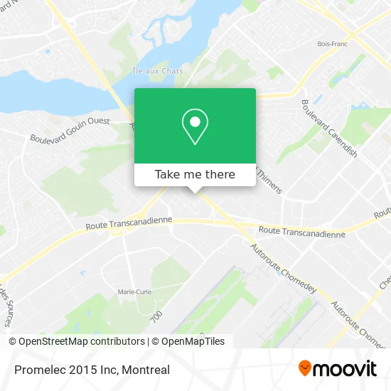 Promelec 2015 Inc map