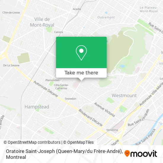 Oratoire Saint-Joseph (Queen-Mary / du Frère-André) map