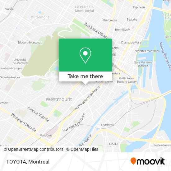 TOYOTA map