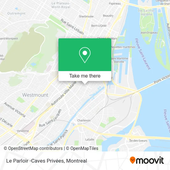 Le Parloir -Caves Privées map