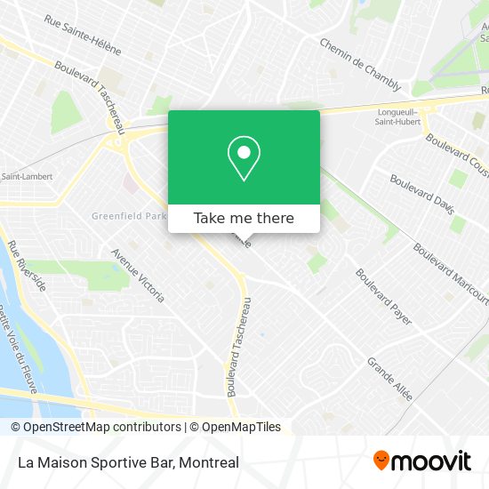 La Maison Sportive Bar map