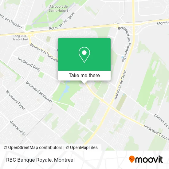 RBC Banque Royale map
