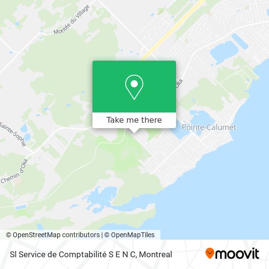 Sl Service de Comptabilité S E N C map
