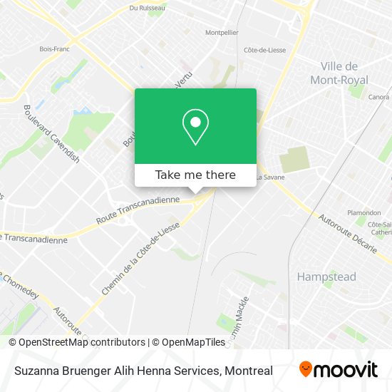 Suzanna Bruenger Alih Henna Services map