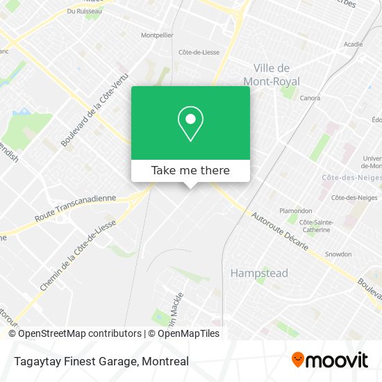 Tagaytay Finest Garage map