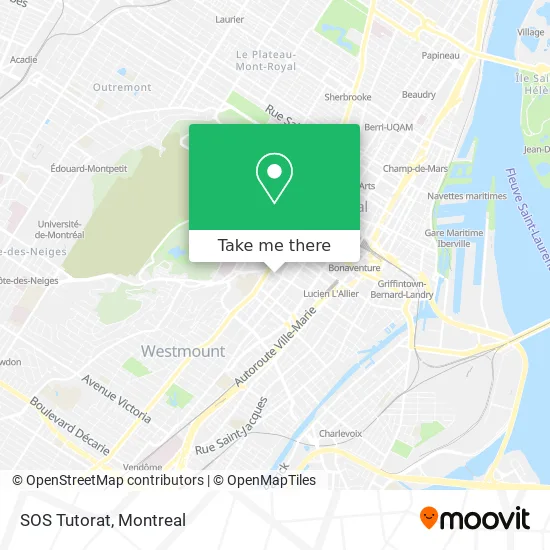 SOS Tutorat map