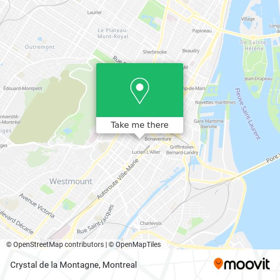 Crystal de la Montagne map