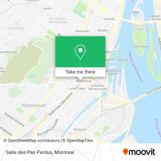 Salle des Pas Perdus map