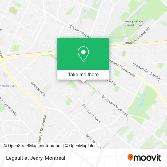 Legault et Jeary map