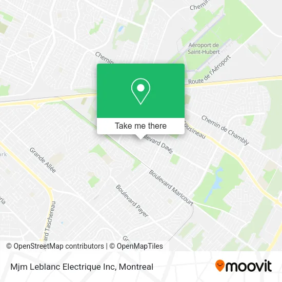 Mjm Leblanc Electrique Inc map