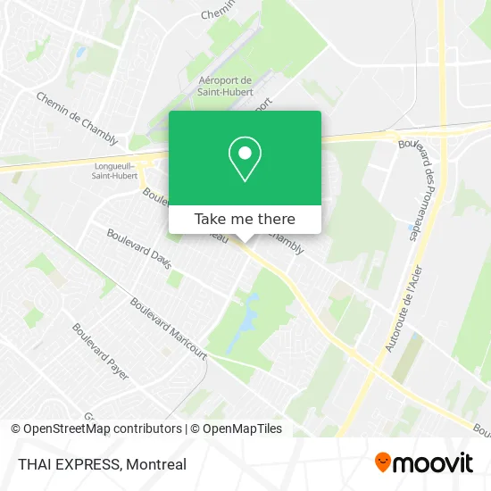 THAI EXPRESS map