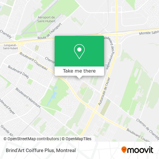 Brind'Art Coiffure Plus map