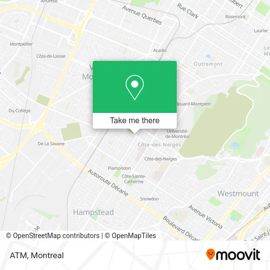 ATM map