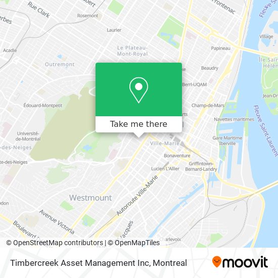 Timbercreek Asset Management Inc map