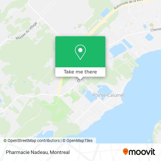 Pharmacie Nadeau map