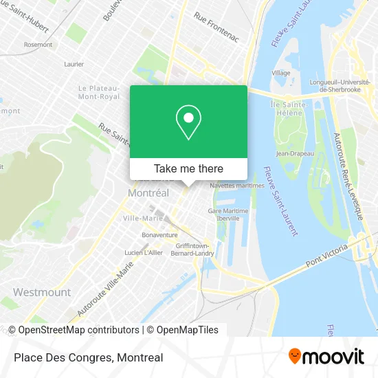 Place Des Congres map