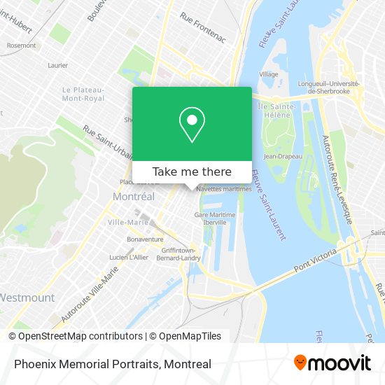 Phoenix Memorial Portraits map