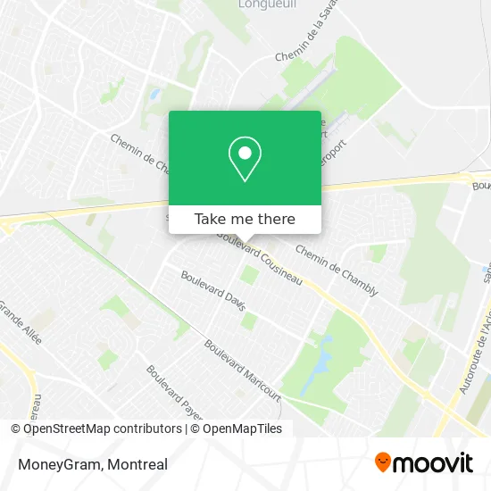 MoneyGram map