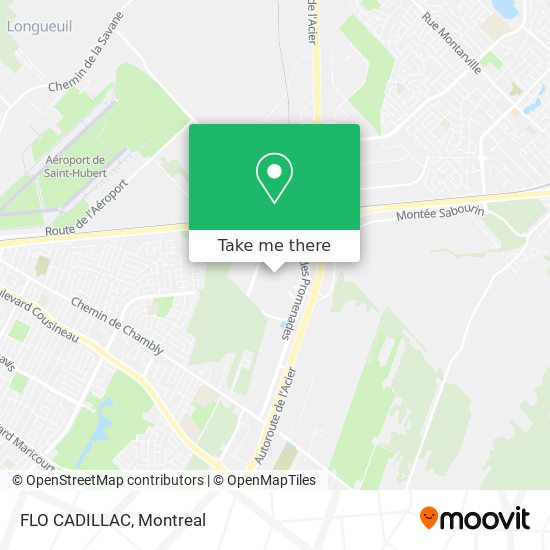 FLO CADILLAC map