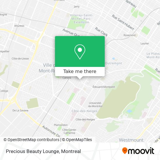 Precious Beauty Lounge map